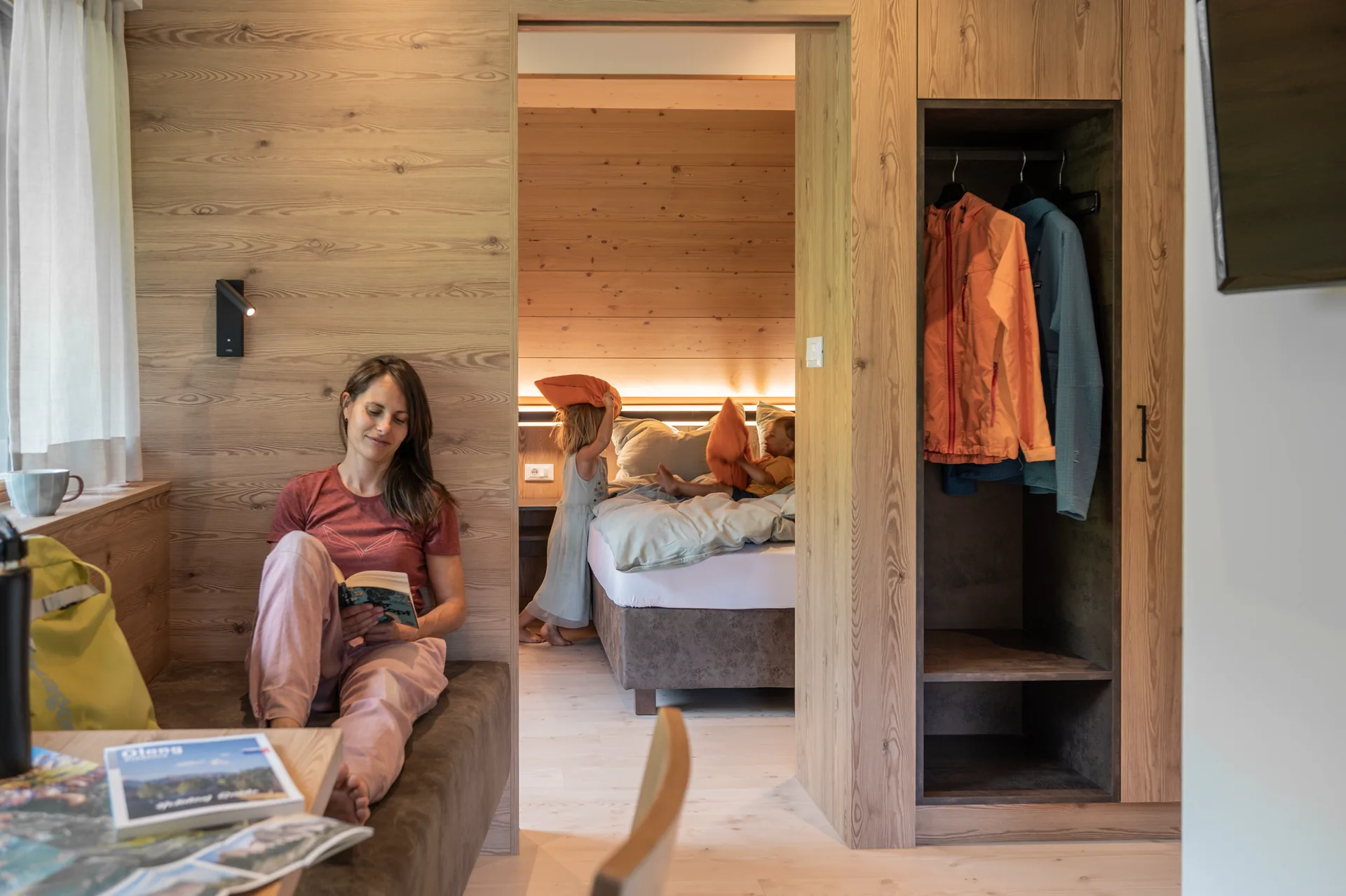 Schlafzimmer für die Familie