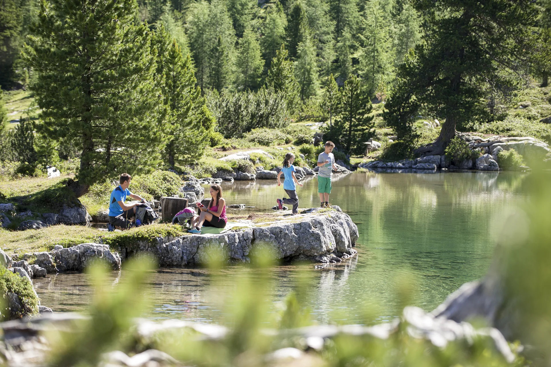 Aktiv im Sommer