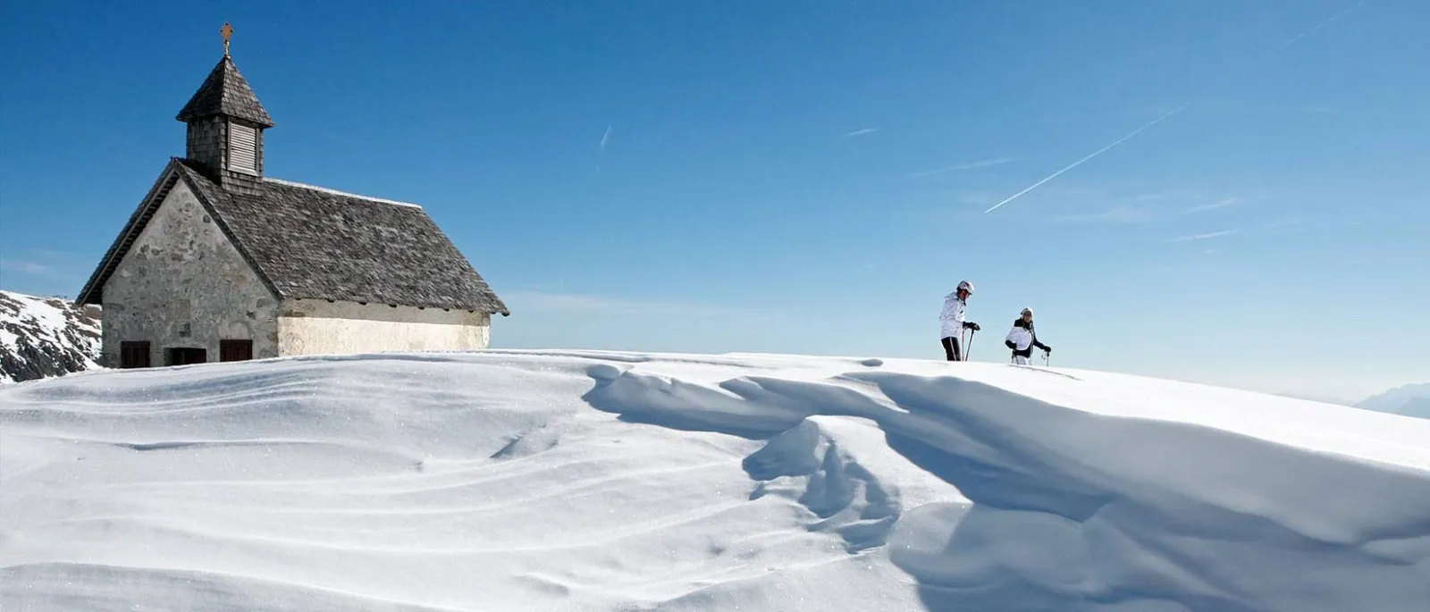 Winterlandschaft am Kronplatz